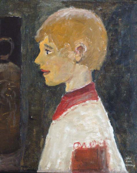 Jean Paul LEMIEUX - L'enfant de choeur (c.1977)