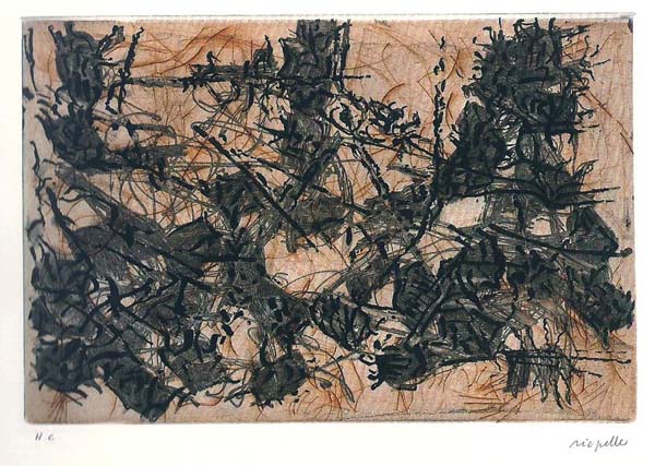 Jean-Paul RIOPELLE - Constructions chim�riques (1967)