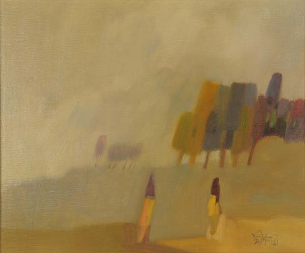 Claude LESAUTEUR - Brouillard en suspension (1981)