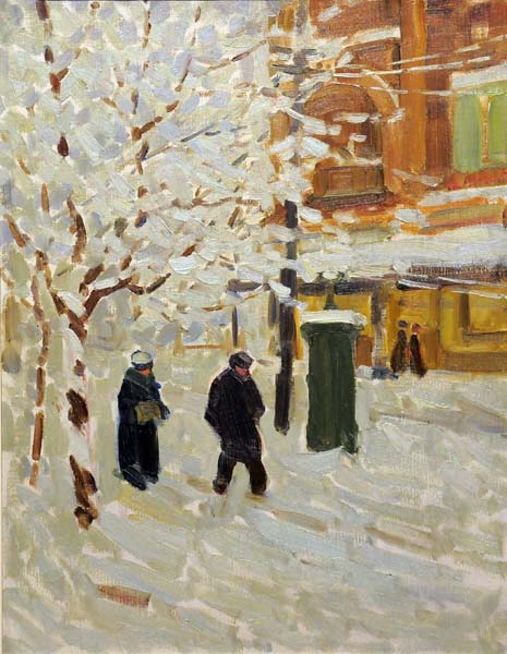 Montréal en hiver (c. 1911) - Helen McNicoll