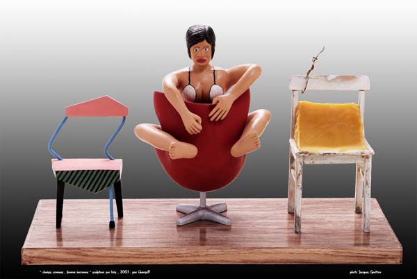  QUINZE - Chaises connues, femme inconnue (2003)