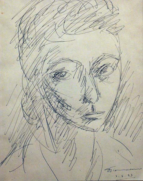 Portrait (1943) - Jacques de Tonnancour