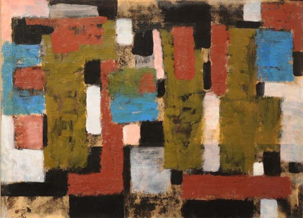 Fritz BRANDTNER - Abstraction (c. 1950)
