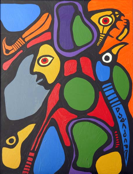 Composition (1979) - Norval Morisseau