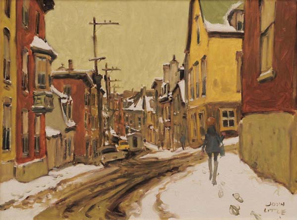 John LITTLE - Rue St-Patrice, Québec (1967)