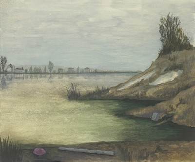 Solange LEGENDRE - Les berges de l'Allier