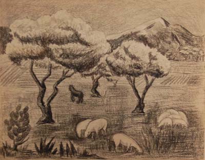 Solange LEGENDRE - Moutons 2