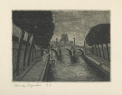 Solange LEGENDRE - Pont Royal (1953)