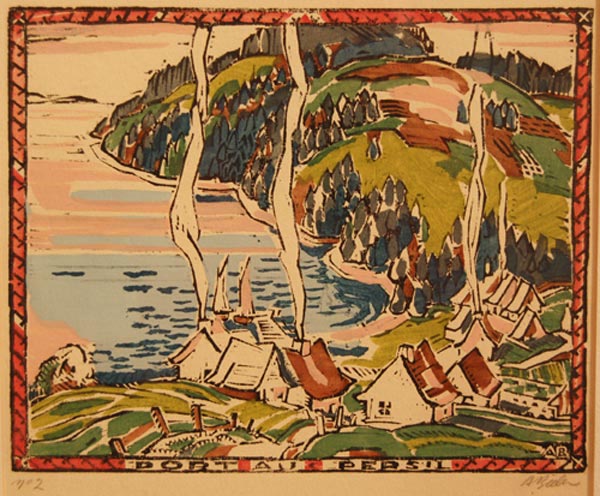 Andr BILER - Port au persil (c. 1928)