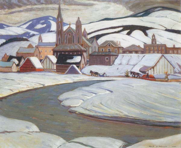 Baie St-Paul (1928) - Albert Henry Robinson