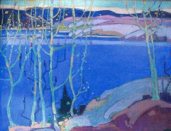 Anne SAVAGE - Country Scene (1920)