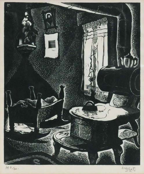 Edwin HOLGATE - Cuisine du Labrador no. 1 (1930)