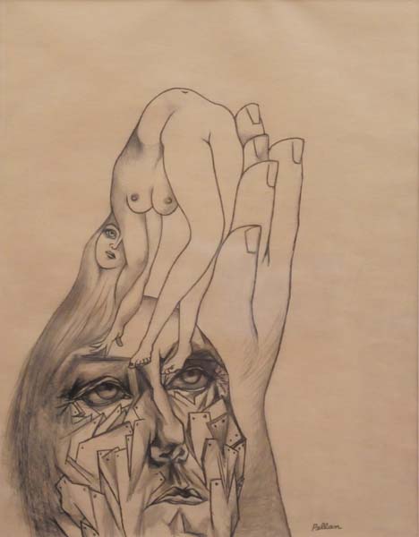 Alfred PELLAN - �tude pour 